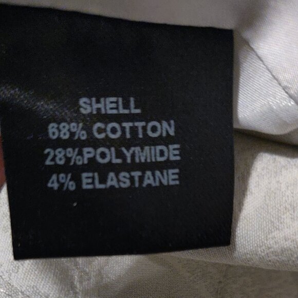 Hilton Hollis Floral Ash/Chalk Suit Separate Top SIZE 4 - Picture 4 of 6